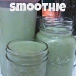 Lucky Green Rockin Irish Smoothie. St. Patricks day green smoothies