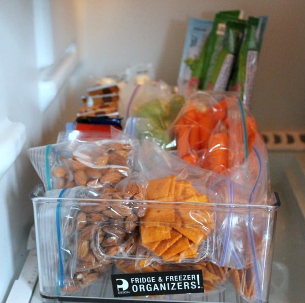 Create a Healthy Snack Area in Your Refrigerator