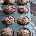 Raspberry Almond Muffins