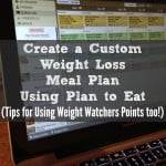 Create a Custom Weight Loss Meal Plan Using Plan to Eat