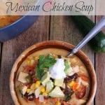 Spicy and Creamy Mexican Chicken Soup 277 Calories and 6 weight watchers points plus