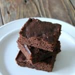 Double Chocolate Pumpkin Brownies