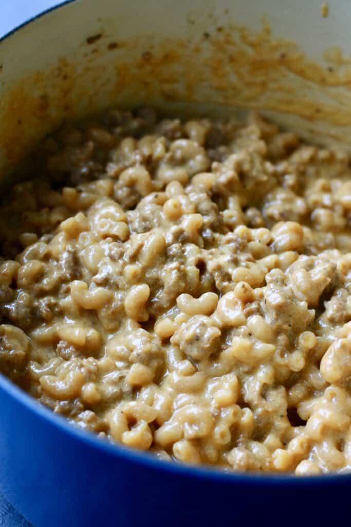 homemade hamburger helper