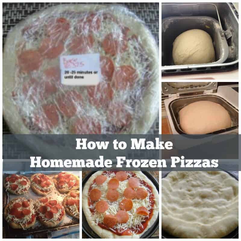 How to Make Homemade Frozen Pizza - Organize Yourself Skinny How to Make Homemade Frozen Pizza - Organize Yourself Skinny