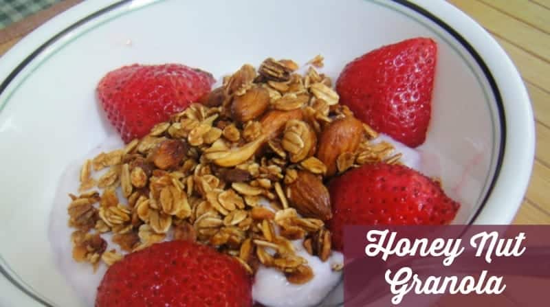 Honey Nut Homemade Granola Recipe