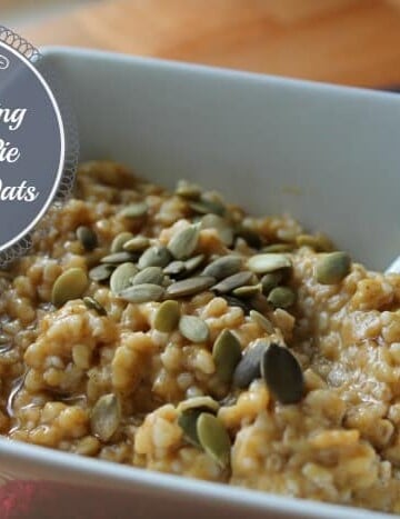 pumpkin steel cut oats