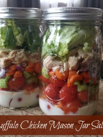 California Salad in a Jar - Organize Yourself Skinny