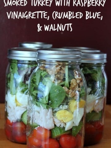 California Salad in a Jar - Organize Yourself Skinny