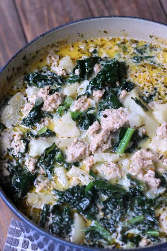zuppa toscana: Copycat Olive Garden Recipe for make ahead lunches