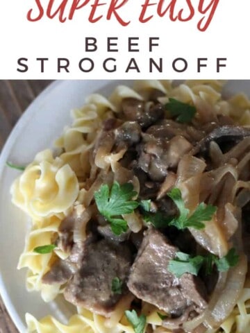 Easy Beef Stroganoff