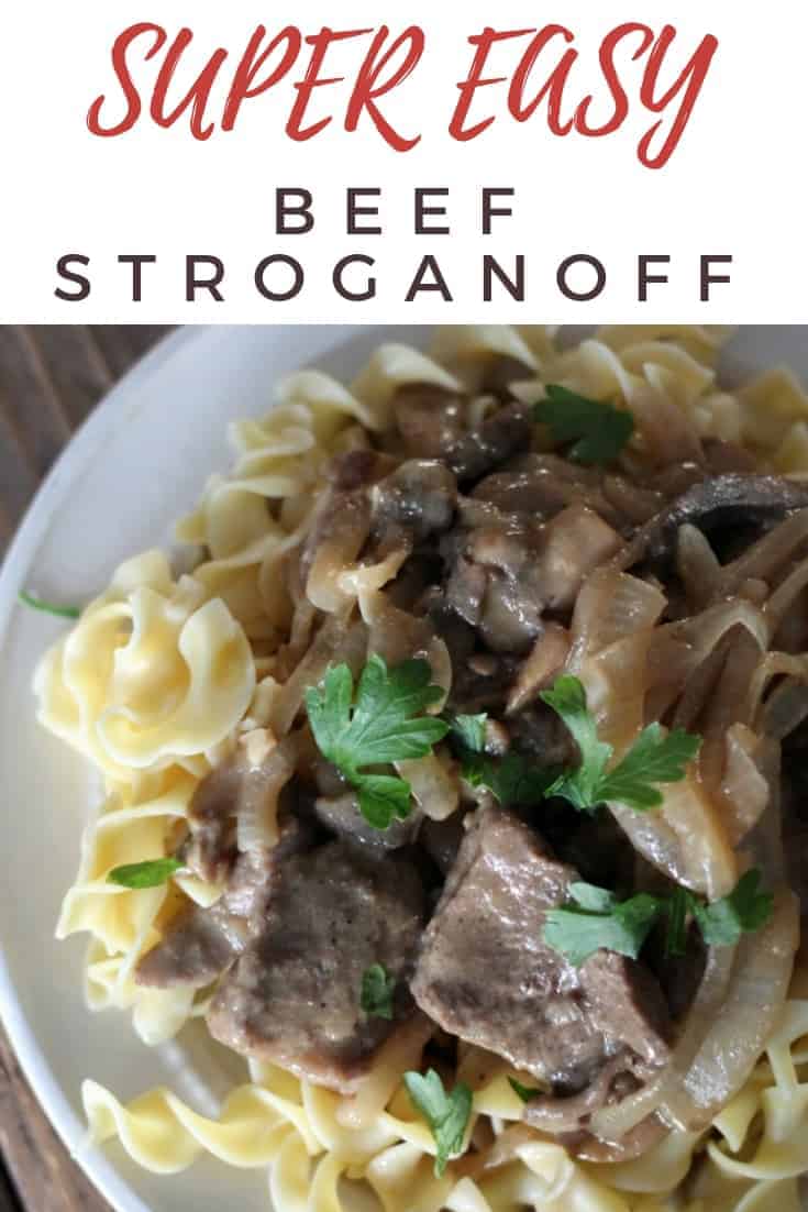 Easy Beef Stroganoff