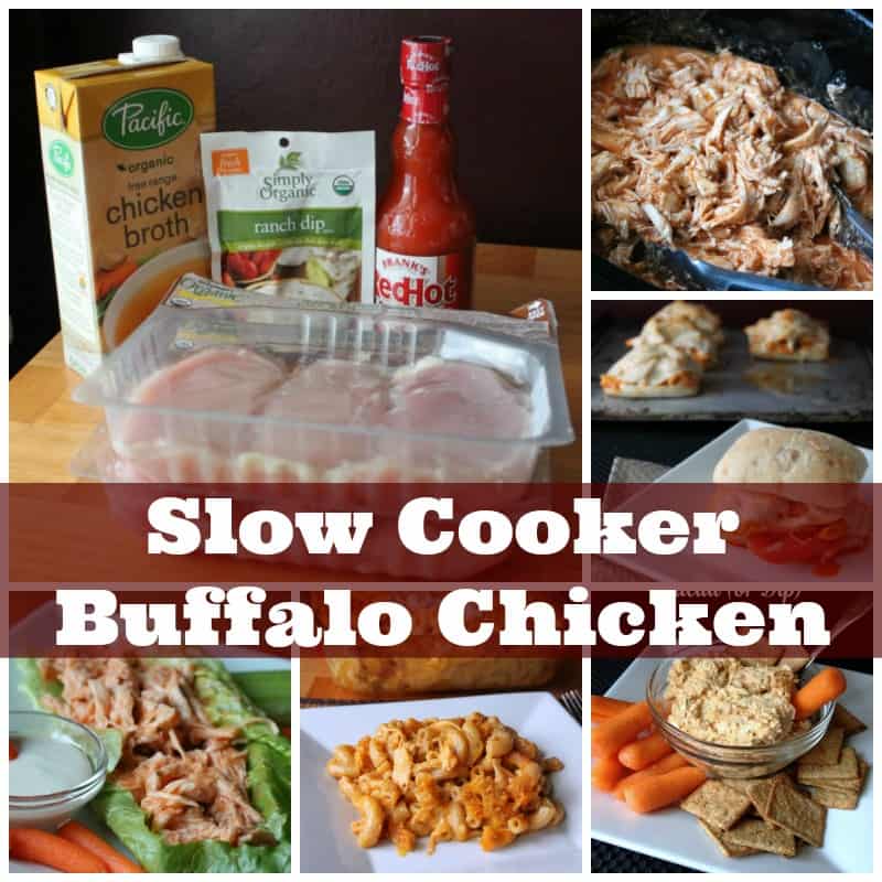 Slow Cooker Buffalo Chicken