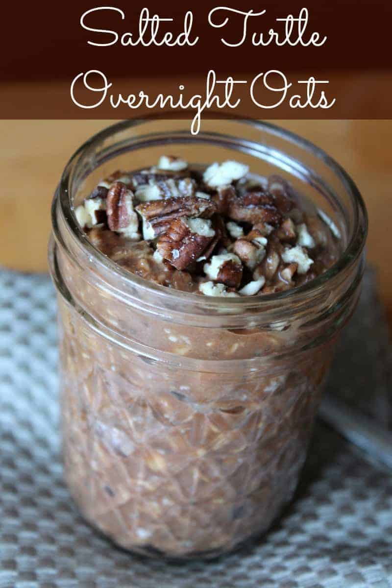 Salted Turtle Overnight Oats