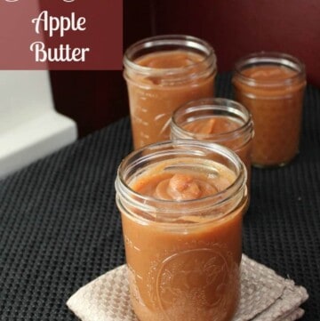 Slow Cooker Apple Butter 71 calories and 2 points per 1/4 cup serving