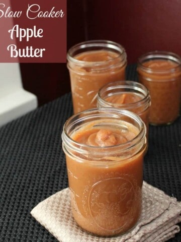 Slow Cooker Apple Butter 71 calories and 2 points per 1/4 cup serving