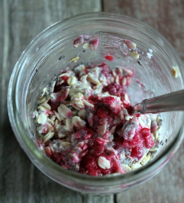 oats in a jar 
