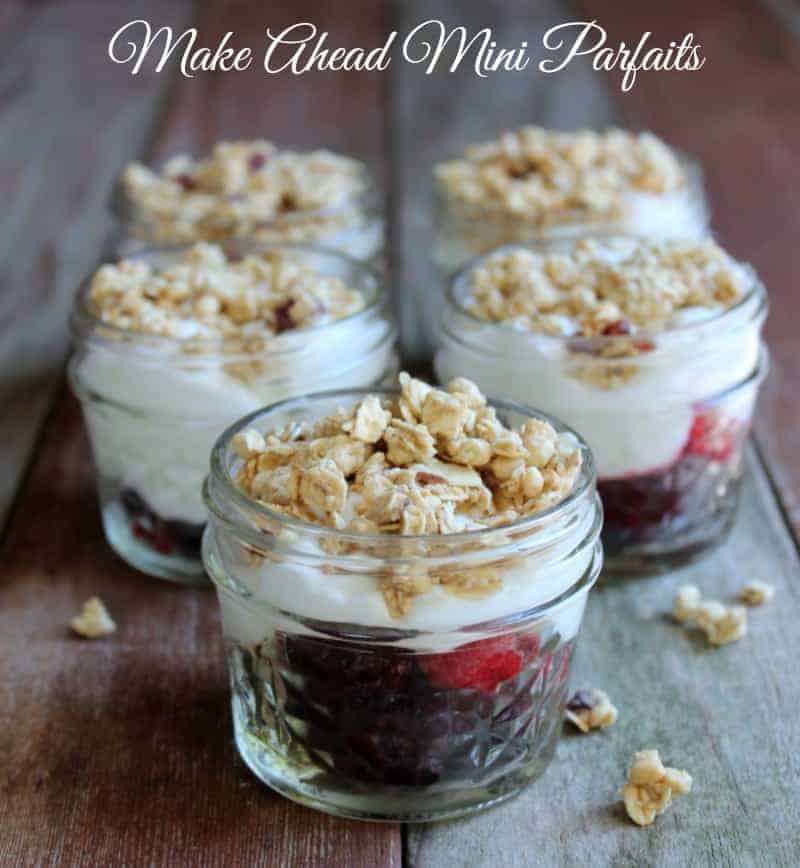 Make Ahead Mini Parfaits @NatureValley #NVGranola