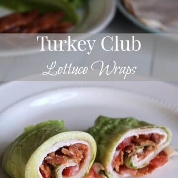 Turkey Club Lettuce Wraps Low Carb BLT 143 calories and 4 weight watchers points plus