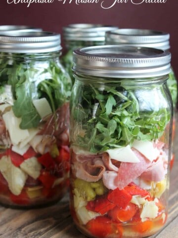 California Salad in a Jar - Organize Yourself Skinny