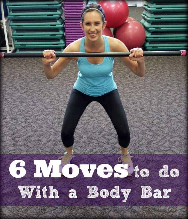 weighted bar workout