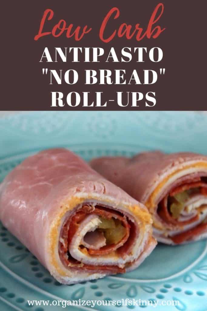low carb roll up lunch recipe