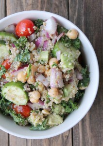 7-minute Quinoa Power Salad - Organize Yourself Skinny