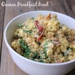 Kale and Bacon Quinoa Make-ahead Breakfast Bowl