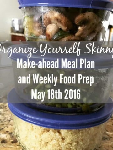 Make-ahead Meal Plan and Weekly Food Prep