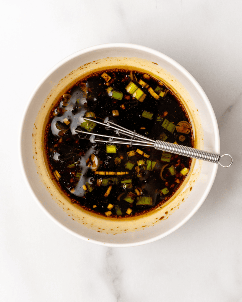 asian marinade in a bowl
