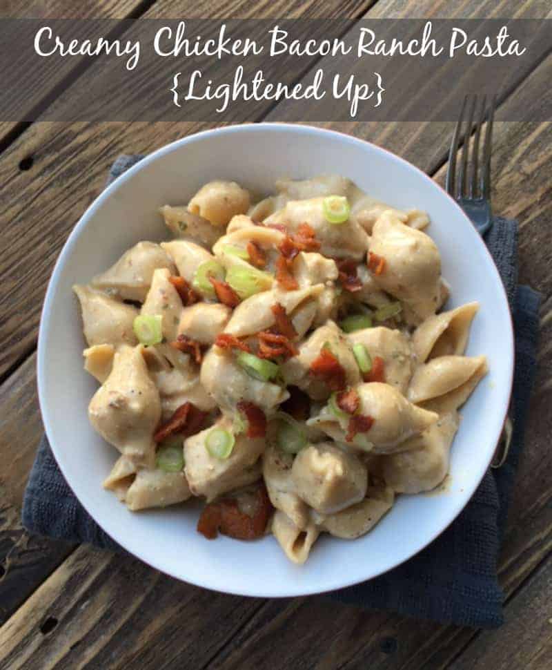 Creamy Chicken Bacon Ranch Pasta Skillet Recipe