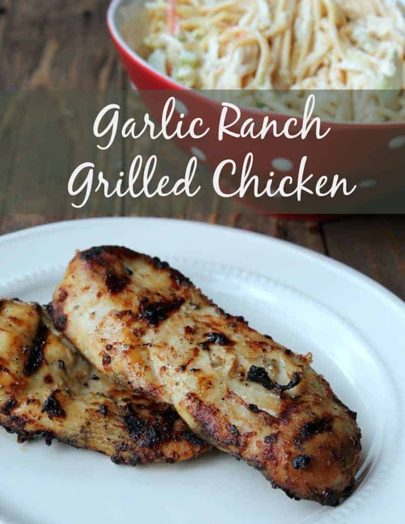 Garlic Ranch Grilled Chicken