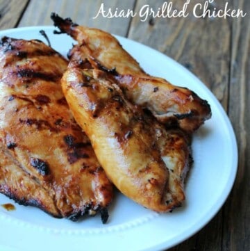 Sweet and Spicy Asian Grilled Chicken