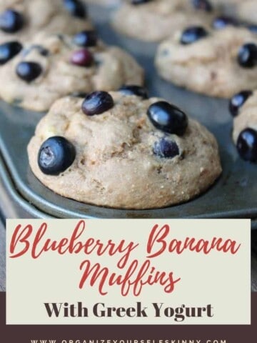 blueberry banana muffins