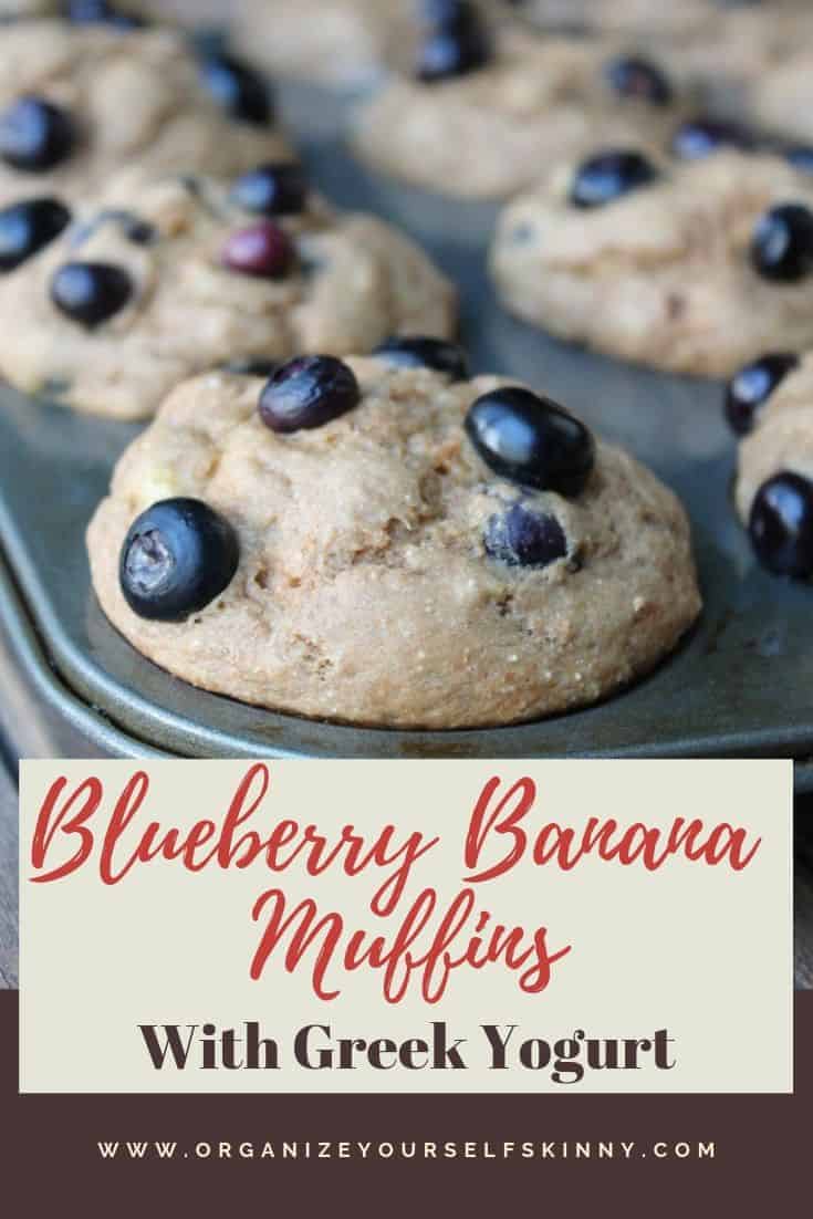 blueberry banana muffins