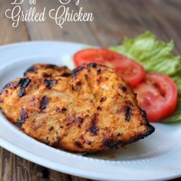 Buffalo Style Grilled Chicken