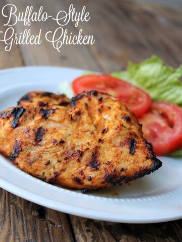 Buffalo Style Grilled Chicken