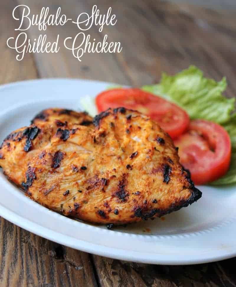 Buffalo Style Grilled Chicken