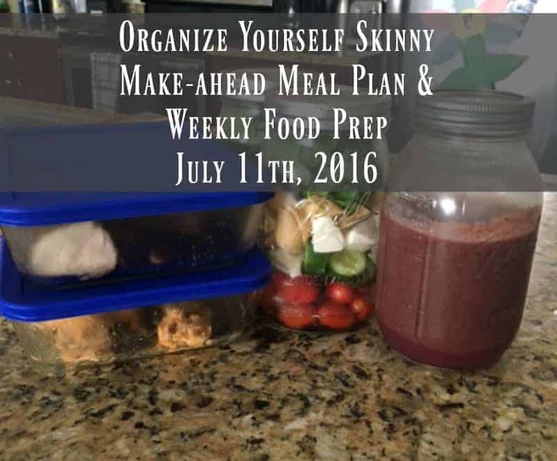 Make-ahead Meal Plan & Weekly Food Prep