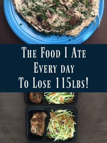 The Food I Ate Every Day to Lose 115lbs!