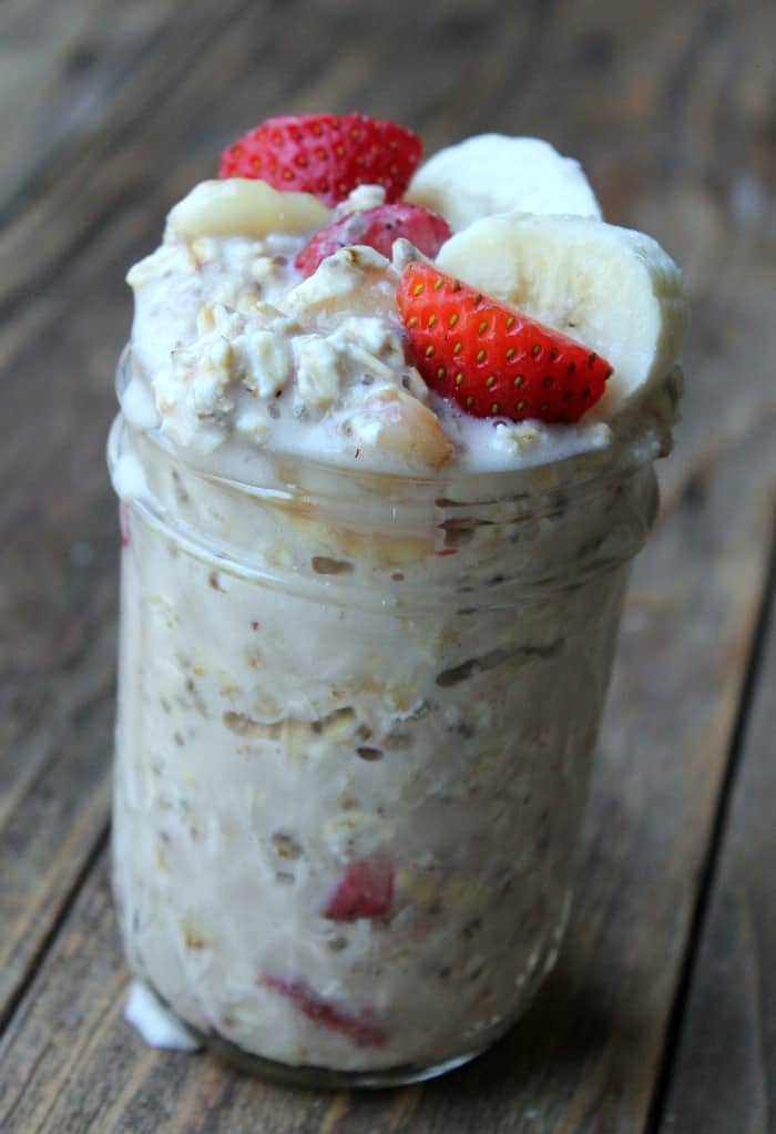 Strawberry Overnight Oats