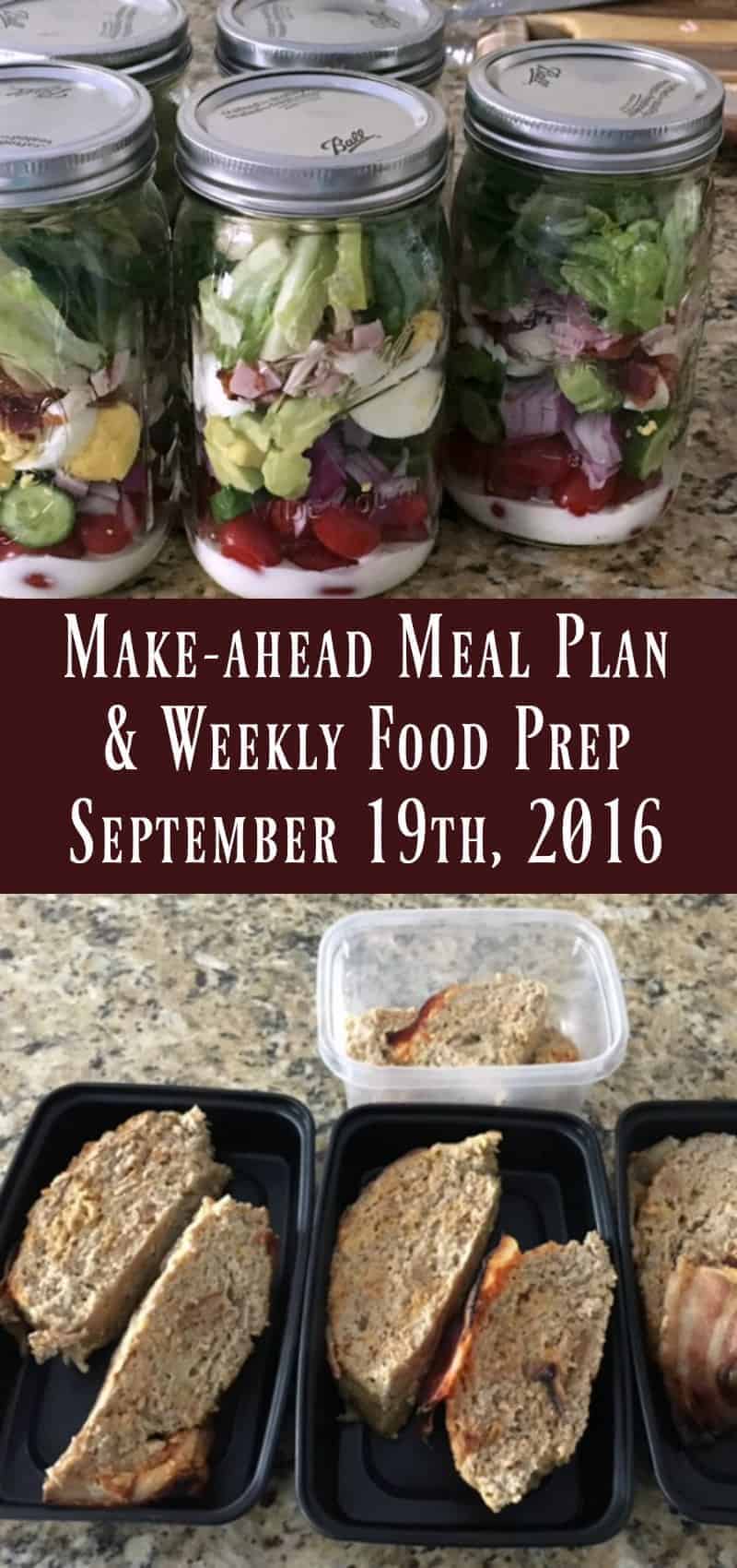Make-ahead Meal Plan & Weekly Food Prep
