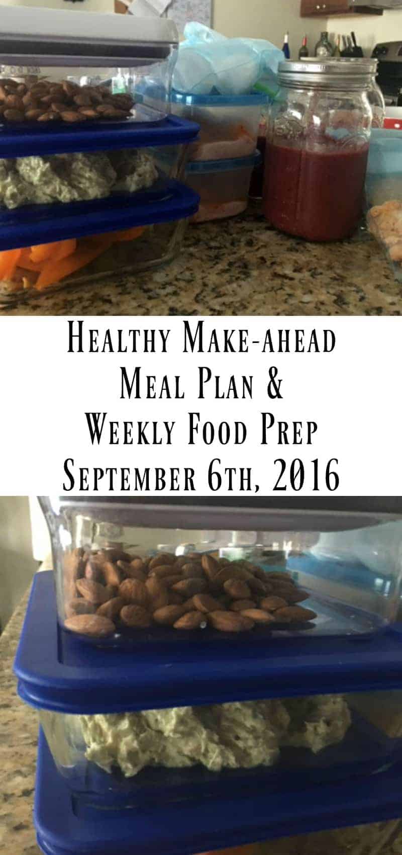 Healthy Make-ahead Meal Plan and Weekly Food Prep