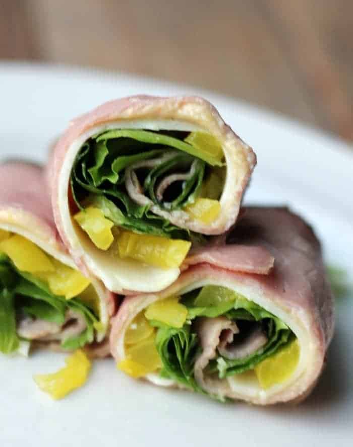 Low Carb Italian Beef Roll Up No Bread Recipe for make ahead lunches
