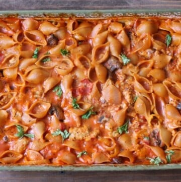 Healthy Pizza Pasta Bake Make-ahead Dinner recipe