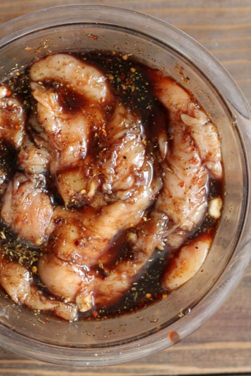 Healthy Baked Balsamic Honey Chicken with Broccoli