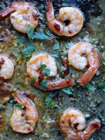 Healthy Baked Chipotle Honey Shrimp