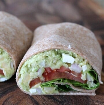 Chickpea Avocado Mash with Feta