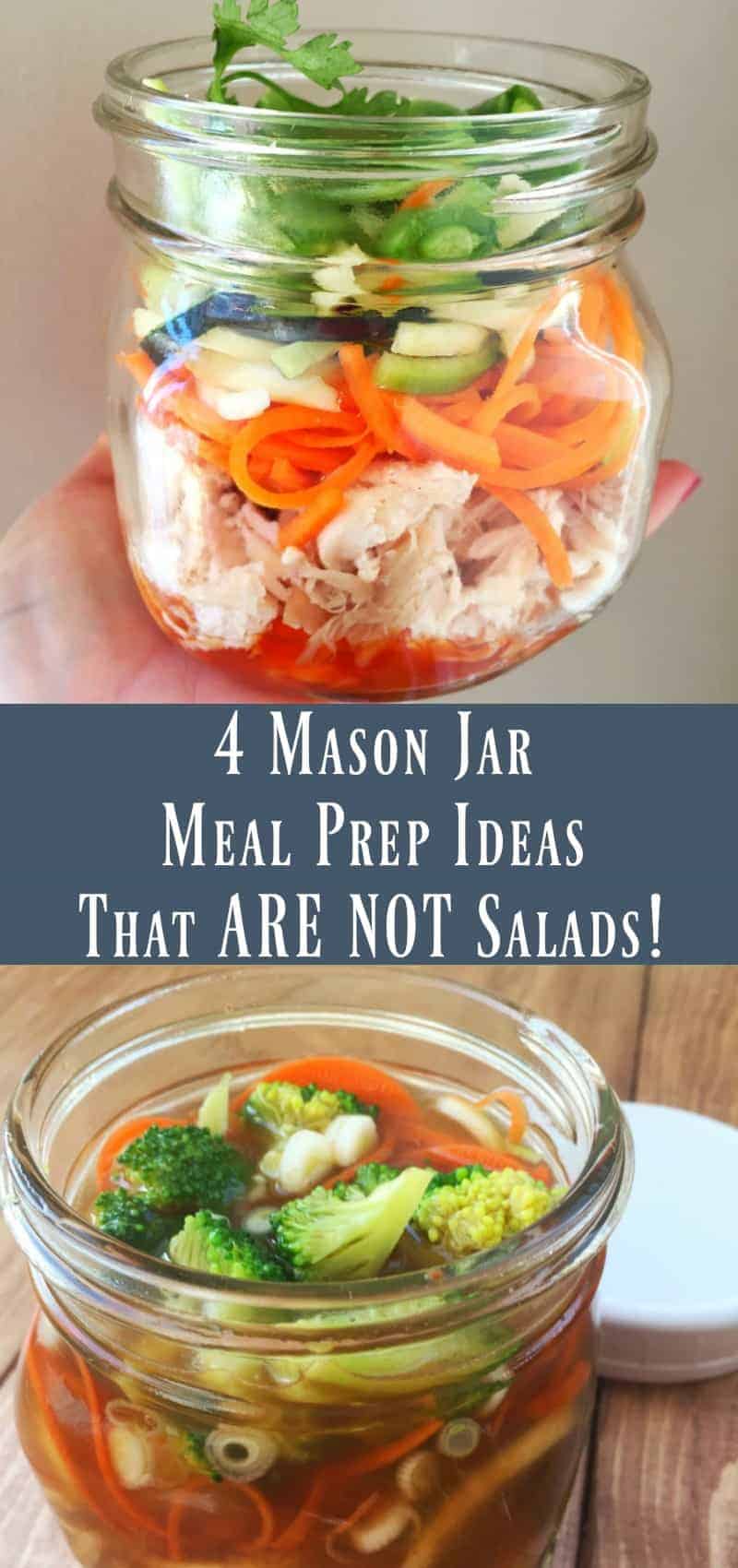 Mason Jar Meal Prep Ideas That Are Not Salads