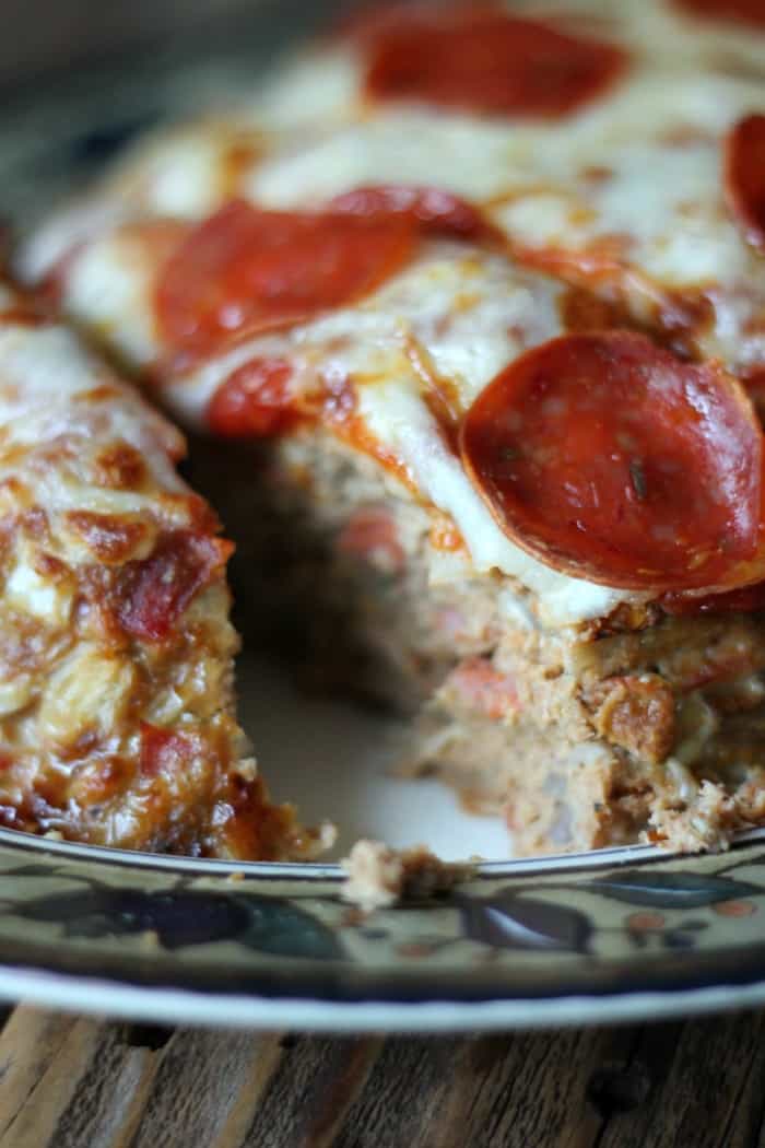 Pizza Meatloaf The Best Lowcarb Turkey Meatloaf Recipe!