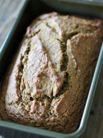 Healthy One-bowl Pumpkin Banana Bread